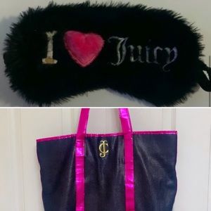 ✨BOGO✨Vintage Juicy Couture Tote Bag AND FREE Juicy Sleeping Mask!